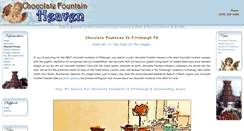 Desktop Screenshot of chocolatefountainheaven.com